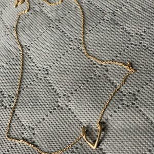 Delicate antler necklace